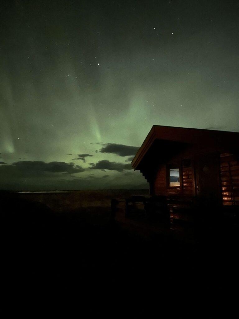aurora boreale in Islanda