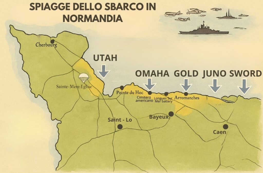 Spiagge dello sbarco in Normandia